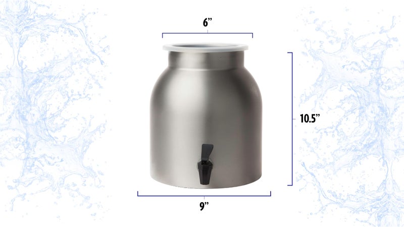 New Wave Enviro Stainless Steel Water Dispenser, 2.2-Gallon(single) - Image 2